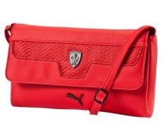 Сумка Ferrari LS Small Satchel, Rosso Corsa